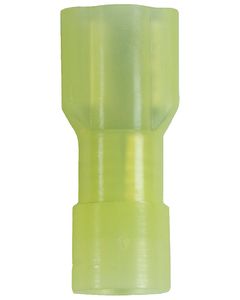 Battery Doctor Yellow Nylon Fully Insulated Quick Disconnects, 12-10 AWG, Female, 5/Pk. small_image_label