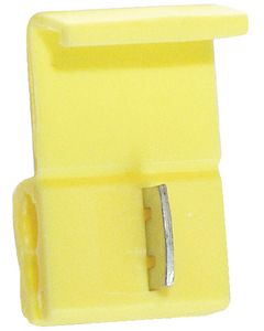 Battery Doctor Yellow Self Tapping IDC Splice Connector, 12-10 AWG, 3/Pk.