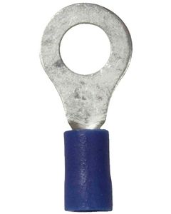 Battery Doctor Blue Vinyl Insulated Ring Terminal, 16-14 AWG, 25/Pk.