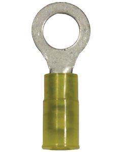 Battery Doctor Yellow Nylon Insulated Ring Terminal, 12-10 AWG, 5/Pk. small_image_label