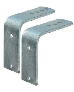 Tie Down Engineering Flush Brackets, For 8" And 12" Metal Fenders small_image_label