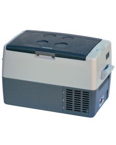 Norcold Refrigerator/Freezer, 45 Liter, Black/Gray