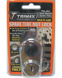 Trimax SPARE TIRE NUT LOCK