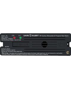 Alarm-12V Surf Mnt Lp-Co Black - 35 Series - Dual Propane/Lp And Carbon Monoxide Alarm  small_image_label