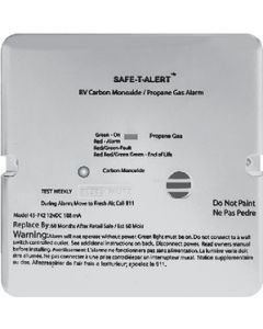 Alarm-12V Flush Mnt Lp-Co Blk - 45 Series - Dual Carbon Monoxide / Propane Alarm  small_image_label