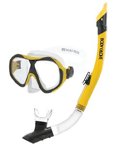 Body Glove Enlighten II Mask-Snorkel Combo - Yellow/Black small_image_label