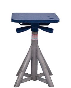 Brownell Galvanized Power Boat Stand, Flat Top