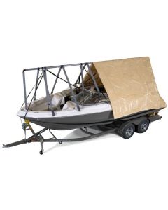 Navigloo Boat Shelter With Tarp for 19 ft. - 22 ft 6 in. Runabout and Pontoon Boats small_image_label