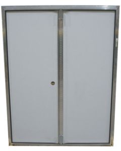 Dbl.Door Pol.Wht.52.5X68 W/O - Series 5100Dd Outswing Double Door small_image_label