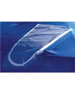 Airlette Boat Shrink Wrap Zipper Access Door 36"X48", Clear small_image_label