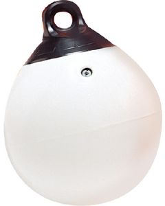 Taylor Made Tuff End 27" Inflatable Vinyl Buoy, 375lb Buoyancy, White small_image_label