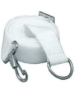Taylor Made Adjustable Tie-Down Strap, 6', White, Pair small_image_label