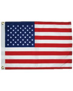 Taylor Made, US 50 Star Dyed Nylon Boat Flag 12" x 18", Signal Flags small_image_label