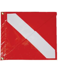 Taylor Made Diver Down Flag, 13" x 15"