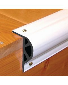 Taylor Made 3-5/8"H x 2-3/8"W x 10' Straight, Large - White Dock Side Bumpers small_image_label