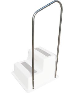 Taylor Made Aluminum Hand Railing (double step model), 19.5"W x 49"H small_image_label