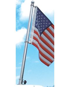 Taylor Made, 18" Stainless Steel Boat Flag Pole, Flag Poles small_image_label