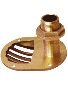 Groco Thru-Hull Fitting With Nut, 1/2" Nps small_image_label