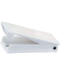 JR Products Square Baggage Door Catch Wht - Square Baggage Door Catch small_image_label