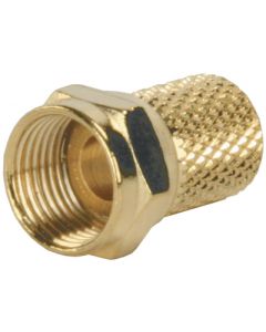 JR Products Rg6 Twist On Coax End - Rg6 Twist-On Coax End small_image_label