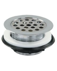 JR Products Strainer Shower Grid Chrome - Strainer W/Grid small_image_label