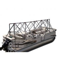 Navigloo Boat Shelter for 23 ft. - 24 ft. Pontoon Boats (Does Not Cover Motor) small_image_label