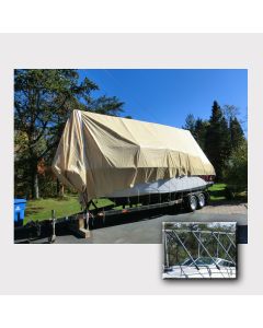 Navigloo Boat Shelter for 25 ft. - 28 ft 6 in. Runabout Boats small_image_label