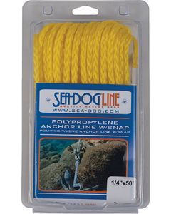 Seadog ANCHOR LINE POLY 1/4 X50' YELL small_image_label