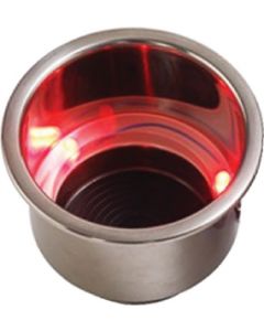 Seadog RED LED DRINK HOLDER W/DRAIN small_image_label