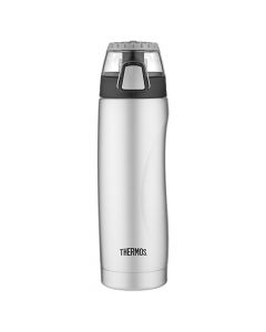 Thermos Vacuum Insulated Hydration Bottle w/Meter - 18 oz. - Stainless Steel