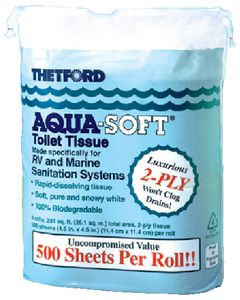 Thetford Aqua Soft Marine Toilet Tissue, 4PK small_image_label