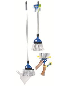 Thetford Collapsible Broom W/Dust Pan - Stormate&Trade; Broom & Dust Pan small_image_label