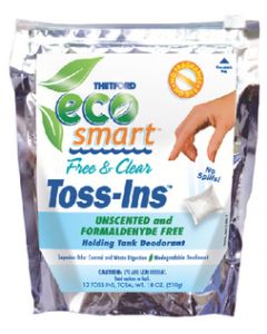 Thetford Eco-Smart Free & Clear Toss-Ins, 12 Packets