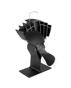 Caframo Ecofan UltrAir Heat Powered Stove Fan - Black Blade