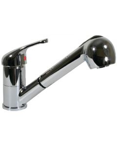 Scandvik Single Lever Galley Chrome Faucet Handle with Hose small_image_label