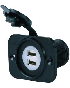 Actuant Electrical Dual USB Charger Receptacle small_image_label
