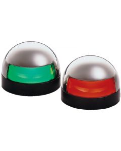 Aqua Signal Tell Tale Starboard & Port Round Indicator Lights, Pair Navigation Light small_image_label