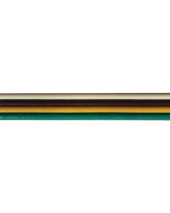 Bare Copper Bonded Ribbon Cable, 500' 16/4 AWG White/Brown/Yellow/Green small_image_label
