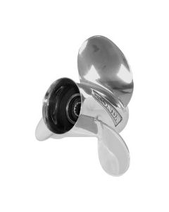 Honda Marine Turbo  13.25" x 22" pitch Counter Rotation 3 Blade Stainless Steel Boat Propeller small_image_label