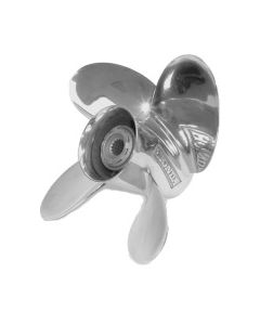 Honda Marine Turbo  14.25" x 15" pitch Counter Rotation 4 Blade Stainless Steel Boat Propeller small_image_label