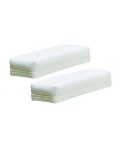 Wise Replacement Arm Pads for WD432/4000/4200, White