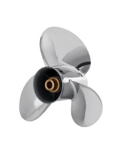 Evinrude Johnson SSP  13.50" x 15" pitch Standard Rotation 3 Blade Stainless Steel Boat Propeller small_image_label