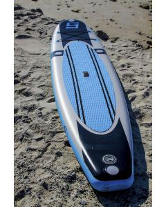 SurfStow 11' X 30" X 6" Inflatable Stand Up Paddle Board (SUP) with Pump and Aluminum Paddle