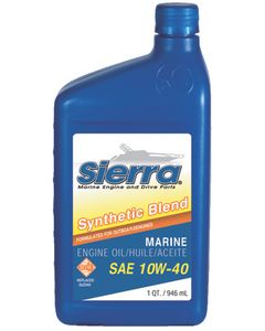 Sierra 10W40 FC-W Semi Synthentic Outboard Engine Oil