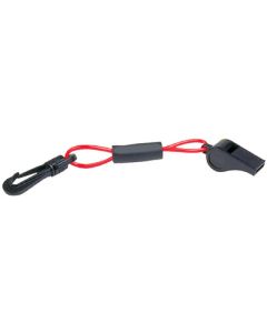 Seachoice Whistle W/Lanyard-Red/Black small_image_label