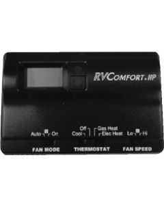 Digital T-Stat Heat Pump Blk - Single Stage Digital Thermostat 