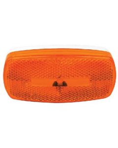 Led Mark Lite Oval Amber - Marker/Clearance Led Light With Reflex 