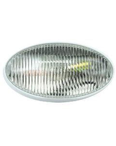 Prch Lght Ovl W/O Swtch Clear - Oval Porch/Utility Light  small_image_label