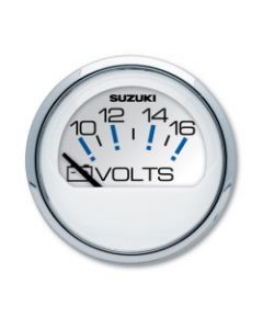 Suzuki 2" White Voltmeter 99105-80106 small_image_label