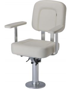 Garelick Offshore Helm Chair, White